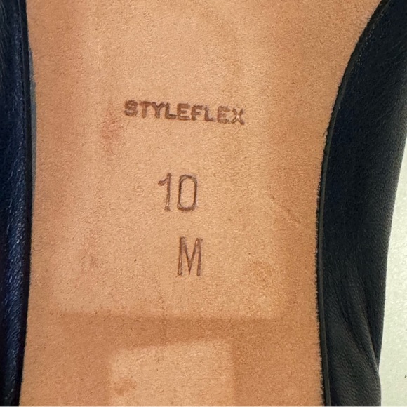 Bally Melissa & Lucy blue pair and Brown Leather Slip-On Pumps Heel Size 10 M - Picture 10 of 16